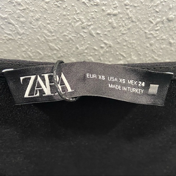 Zara Black Party Dress NWT - Picture 3 of 4